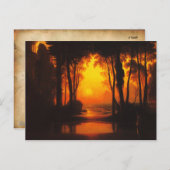 Het door Francis Danby gechanteerde kasteel Briefkaart (Voorkant / Achterkant)