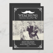 Het doorboren van de sneeuw | Kerstmis Feestdagenkaart (Voorkant / Achterkant)