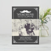 Het doorboren van de sneeuw | Kerstmis Feestdagenkaart (Staand voorkant)