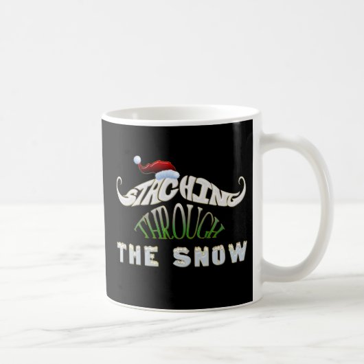 Het doorboren van de sneeuw koffiemok (Rechts)