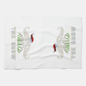 Het doorboren van de sneeuw theedoek (Horizontaal)