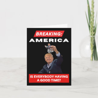 Het doorbreken van de Amerikaanse anti-Trump tarie Kaart