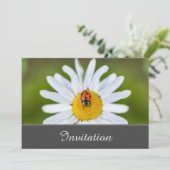 Het doorschakelen van de Kaart van de Uitnodiging  (Staand voorkant)