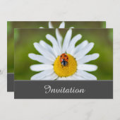 Het doorschakelen van de Kaart van de Uitnodiging  (Voorkant / Achterkant)