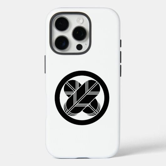 Het doorsnijden van hawkveren in de cirkel Case-Mate iPhone case (Achterkant)