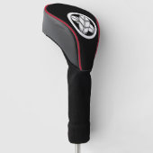 Het doorsnijden van hawkveren in de cirkel golfheadcover (Schuin)