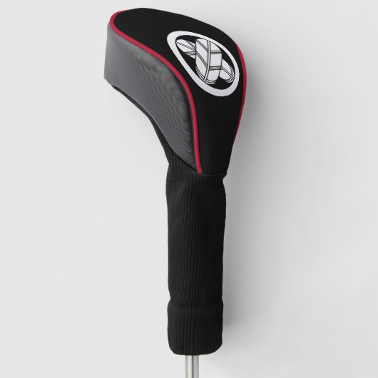 Het doorsnijden van hawkveren in de cirkel golfheadcover (Schuin)