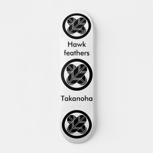 Het doorsnijden van hawkveren in de cirkel skateboard (Voorkant)