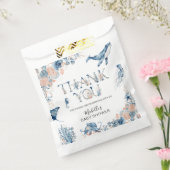 Het doorsturen van Waterverf onder het Baby shower Bedankzakje (Gezegeld)