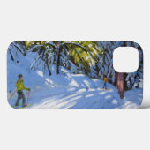 Het doorzoeken van de Bossen La Clusaz 2012 Case-Mate iPhone Case (Achterkant (horizontaal))