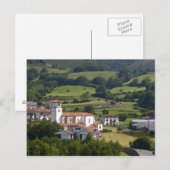 Het dorp Amaiur in de Baztan-vallei van Briefkaart (Voorkant / Achterkant)