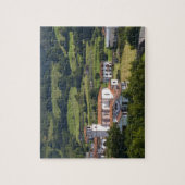 Het dorp Amaiur in de Baztan-vallei van Legpuzzel (Verticaal)