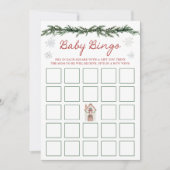Het Dorp Baby Shower Bingo Kaart (Voorkant)