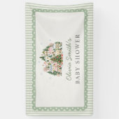 Het Dorp Baby Shower Spandoek (Verticaal)