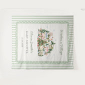 Het Dorp Baby Shower Wandkleed (Voorkant (horizontaal))