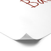 Het Dorp Baby Shower Welkom Poster (Hoek)