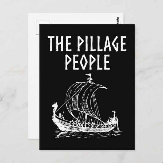 Het dorp briefkaart (Voorkant / Achterkant)