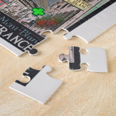 Het dorp Chamonix - BonW Legpuzzel (Zijkant)