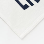 Het dorp Charlotte golfkar ontwerp Fleece Deken (Hoek)