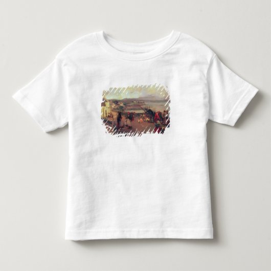 Het dorp Connemara - De weg naar de haven, 1898 Kinder Shirts (Voorkant)