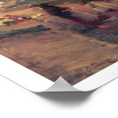 Het dorp Connemara - De weg naar de haven, 1898 Poster (Hoek)