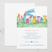 Het Dorp Dat Een Kind Opvoedt Adoptie Opvang IVF B Bedankkaart (Voorkant / Achterkant)