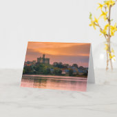 Het Dorp en het Kasteel van Warkworth bij Kaart (Gele Bloem)