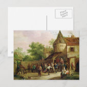 Het dorp Fete Briefkaart (Voorkant / Achterkant)