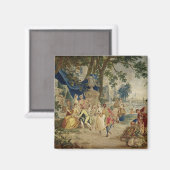 Het dorp Fete na D.Teniers Magneet (Voorkant / Achterkant)
