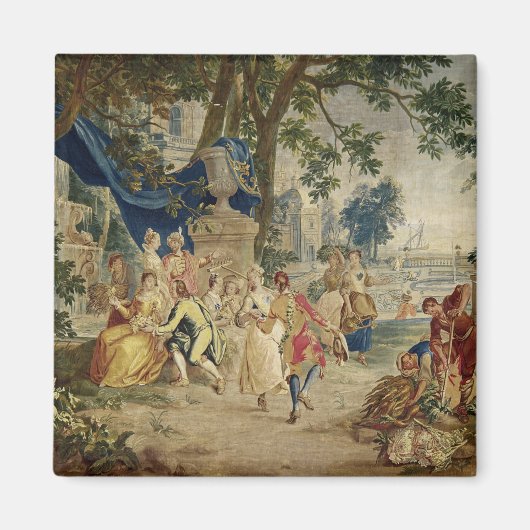 Het dorp Fete na D.Teniers Magneet (Voorkant)