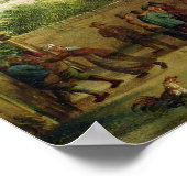 Het dorp Fete Poster (Hoek)