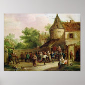 Het dorp Fete Poster (Voorkant)