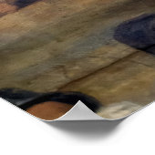 Het dorp Fête Poster (Hoek)