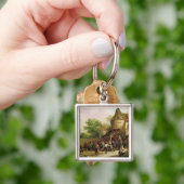 Het dorp Fete Sleutelhanger (Hand)