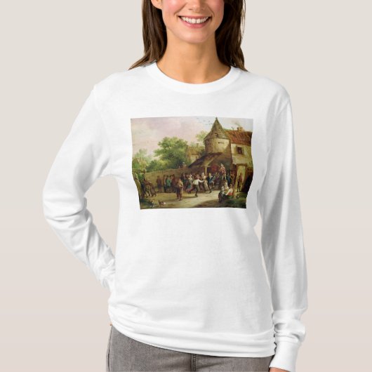 Het dorp Fete T-shirt (Voorkant)