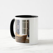 Het dorp Gruissan. La Clape. Languedoc dorp Mok (Voorkant links)