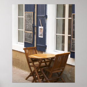 Het dorp Gruissan. La Clape. Languedoc dorp Poster