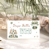 Het Dorp Heeft Een Baby Shower Luiers Raffle Informatiekaartje