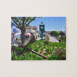 Het dorp Inlet bij Montauk Point Legpuzzel