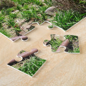 Het dorp Inlet bij Montauk Point Legpuzzel (Zijkant)