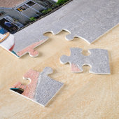 Het dorp Inlet bij Montauk Point Legpuzzel (Zijkant)