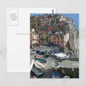Het Dorp Italië Cinque Terre van Riomaggiore Briefkaart (Voorkant / Achterkant)