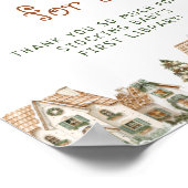 Het Dorp Kerstboeken voor Baby Poster (Hoek)