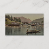 Het dorp Konigsee, Boven-Beieren, Duitsland Visitekaartje (Achterkant)