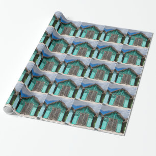 Het dorp Mano Juan in Saona Domenican Cadeaupapier
