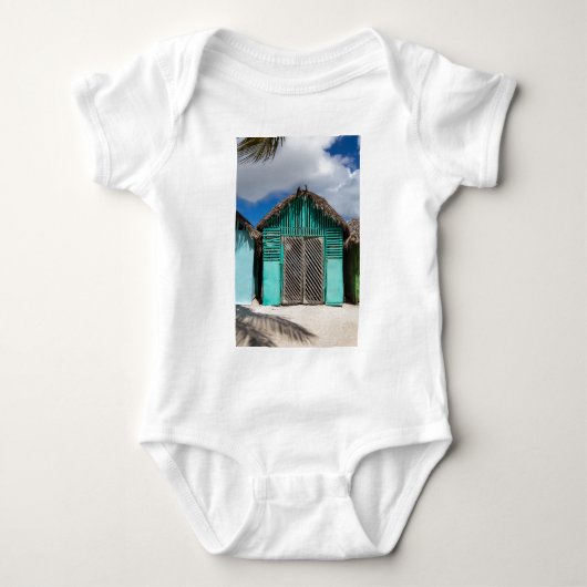 Het dorp Mano Juan in Saona Domenican Romper (Voorkant)
