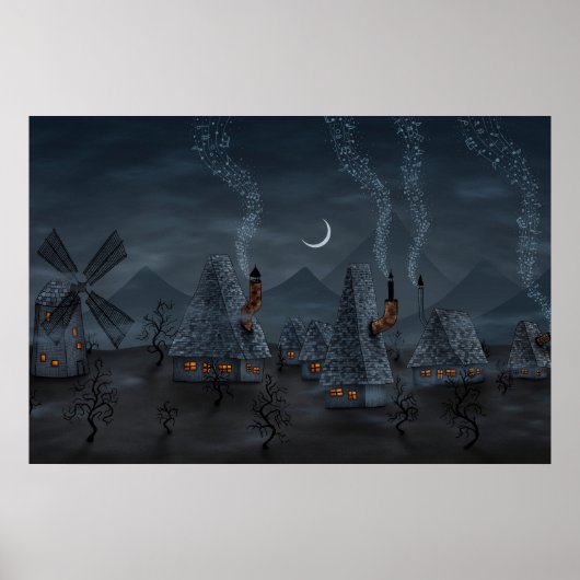 Het dorp Musicians Poster (Voorkant)