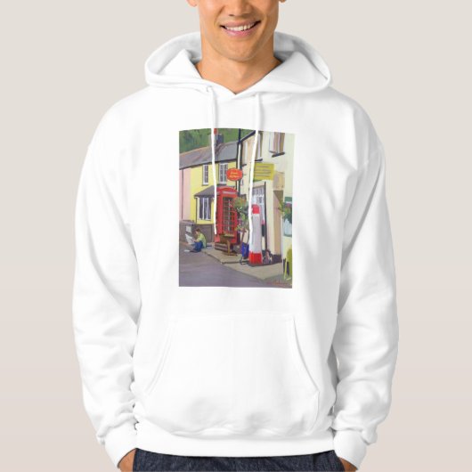 Het dorp Post Kantoor Hoodie (Voorkant)