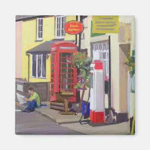 Het dorp Post Kantoor Magneet