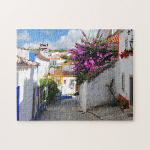 Het dorp Real Portugal — Obidos Castled Legpuzzel